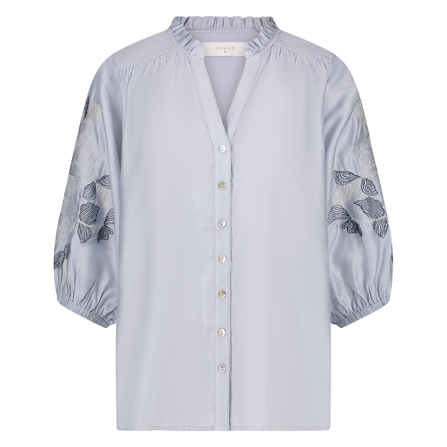 tina blouse_sky_front